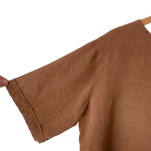 Assembly Label Brown Short Sleeve Tee - Picture 4 of 10